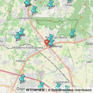 Mappa Via Franciacorta, 25050 Rodengo-Saiano BS, Italia (3.44471)