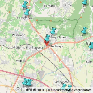 Mappa Via Franciacorta, 25050 Rodengo-Saiano BS, Italia (3.66538)