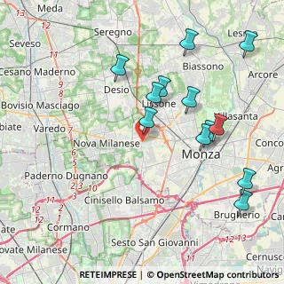 Mappa Via Fratelli Mameli, 20835 Muggiò MB, Italia (4.26417)