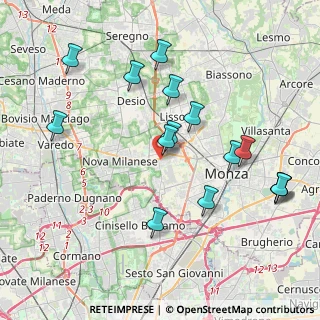 Mappa Via Fratelli Mameli, 20835 Muggiò MB, Italia (4.20467)
