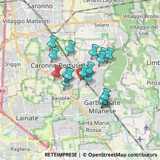 Mappa Via Virgilio, 20031 Cesate MI, Italia (1.26412)