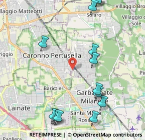 Mappa Via Virgilio, 20031 Cesate MI, Italia (2.61214)