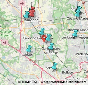 Mappa Via Virgilio, 20031 Cesate MI, Italia (4.826)