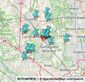 Mappa Via Virgilio, 20031 Cesate MI, Italia (2.68706)