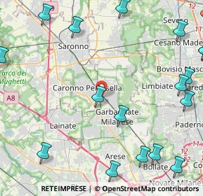Mappa Via Virgilio, 20031 Cesate MI, Italia (6.6635)