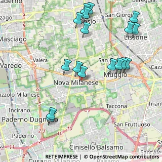 Mappa Via S. Michele al Carso, 20834 Nova Milanese MB, Italia (2.37647)
