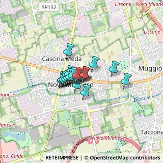 Mappa Via S. Michele al Carso, 20834 Nova Milanese MB, Italia (0.432)