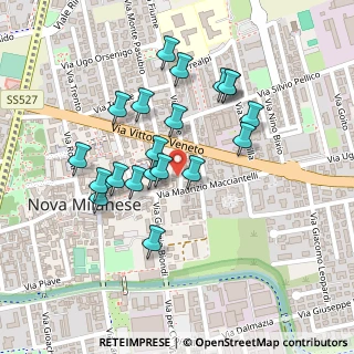 Mappa Via S. Michele al Carso, 20834 Nova Milanese MB, Italia (0.207)