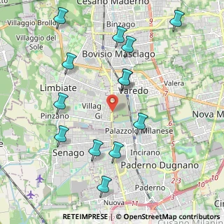 Mappa C.so Milano, 20814 Varedo MB, Italia (2.25923)