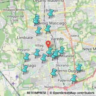 Mappa C.so Milano, 20814 Varedo MB, Italia (2.06563)
