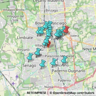 Mappa C.so Milano, 20814 Varedo MB, Italia (1.351)