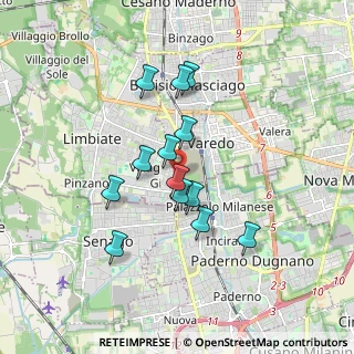 Mappa C.so Milano, 20814 Varedo MB, Italia (1.45769)