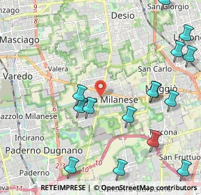 Mappa 20834 Nova Milanese MB, Italia (2.64267)
