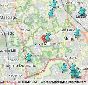 Mappa 20834 Nova Milanese MB, Italia (3.1)
