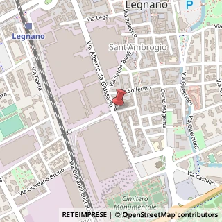 Mappa Via Goito,  15, 20025 Legnano, Milano (Lombardia)