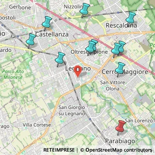 Mappa Via Madonna delle Grazie, 20025 Legnano MI, Italia (2.56909)