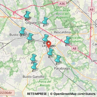 Mappa Via Madonna delle Grazie, 20025 Legnano MI, Italia (3.97636)