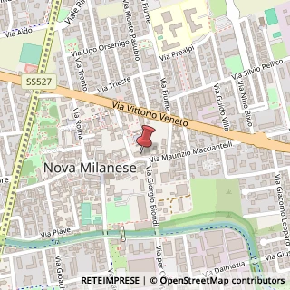 Mappa Via Madonnina, 29, 20834 Nova Milanese, Monza e Brianza (Lombardia)