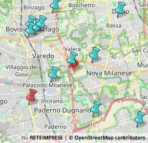 Mappa Via privata dell’industria, 20834 Nova milanese MB, Italia (2.60083)