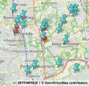 Mappa Via privata dell’industria, 20834 Nova milanese MB, Italia (2.4145)