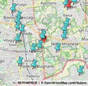 Mappa Via privata dell’industria, 20834 Nova milanese MB, Italia (2.4025)