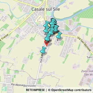 Mappa Via Bonisiolo, 31032 Casale Sul Sile TV, Italia (0.32143)
