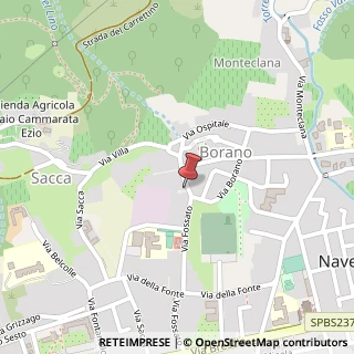 Mappa Via Fossato, 38, 25075 Nave, Brescia (Lombardia)
