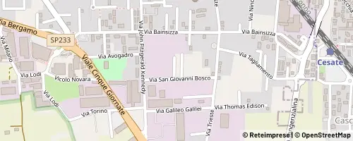 Mappa Caronno Pertusella