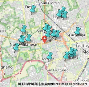 Mappa Via Repubblica, 20835 Muggiò MB, Italia (1.9615)