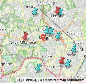 Mappa Via Repubblica, 20835 Muggiò MB, Italia (2.13455)