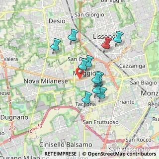 Mappa Via Repubblica, 20835 Muggiò MB, Italia (1.42)