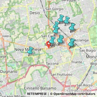 Mappa Via Repubblica, 20835 Muggiò MB, Italia (1.6875)