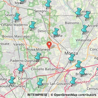 Mappa Via Repubblica, 20835 Muggiò MB, Italia (6.69176)
