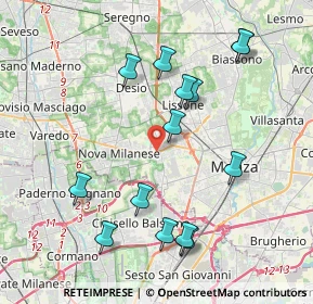 Mappa Via Repubblica, 20835 Muggiò MB, Italia (4.13643)