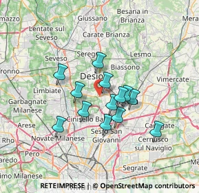 Mappa Via Repubblica, 20835 Muggiò MB, Italia (5.23231)