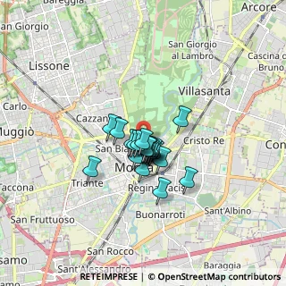 Mappa Viale Francesco Petrarca, 20052 Monza MB, Italia (0.9535)