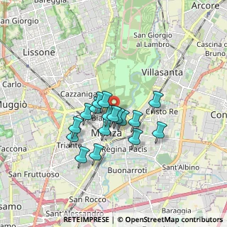 Mappa Viale Francesco Petrarca, 20052 Monza MB, Italia (1.26)