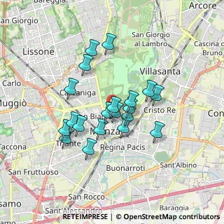 Mappa Viale Francesco Petrarca, 20052 Monza MB, Italia (1.423)