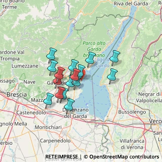 Mappa Via Baia del Vento, 25010 San Felice del Benaco BS, Italia (10.36688)