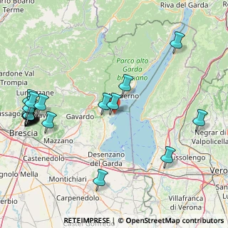 Mappa Via Baia del Vento, 25010 San Felice del Benaco BS, Italia (22.232)