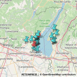 Mappa Via Baia del Vento, 25010 San Felice del Benaco BS, Italia (9.276)