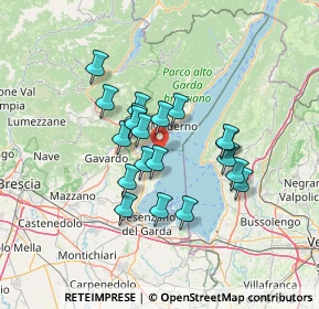 Mappa Via Baia del Vento, 25010 San Felice del Benaco BS, Italia (10.643)