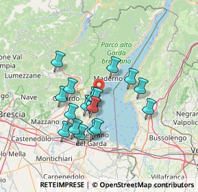 Mappa Via Baia del Vento, 25010 San Felice del Benaco BS, Italia (11.57611)