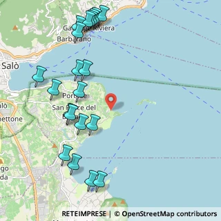 Mappa Via Baia del Vento, 25010 San Felice del Benaco BS, Italia (2.547)