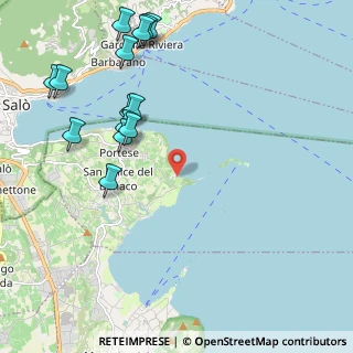 Mappa Via Baia del Vento, 25010 San Felice del Benaco BS, Italia (2.54)