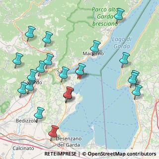 Mappa Via Baia del Vento, 25010 San Felice del Benaco BS, Italia (9.928)