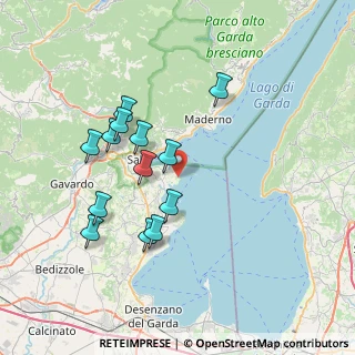 Mappa Via Baia del Vento, 25010 San Felice del Benaco BS, Italia (6.78923)