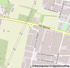 Mappa Via Primo Maggio, 20863 Concorezzo MB, Italia (0.13077)