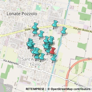 Mappa Via Bologna, 21015 Lonate Pozzolo VA, Italia (0.29565)