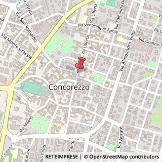 Mappa Via Edmondo de Amicis, 14, 20049 Concorezzo, Monza e Brianza (Lombardia)